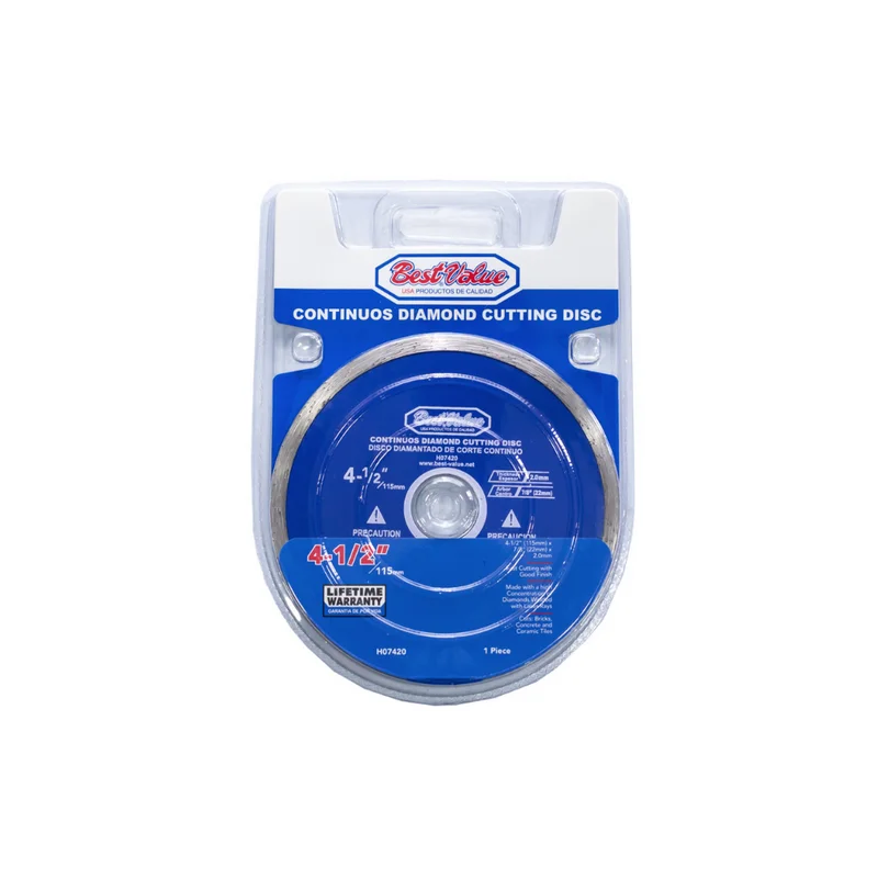 4 1/2" DIAMOND CONTINUOUS BLADE