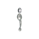 DECORATIVE D/LOCK SINGLE CYLINDER CHROME