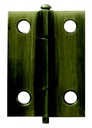 2" NARROW ANTIQUE BRASS HINGE