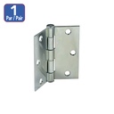 3" X 3" SQUARE HINGE ZINC