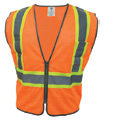 5 POINT SAFETY VEST - 5 POCKET ORANGE XL