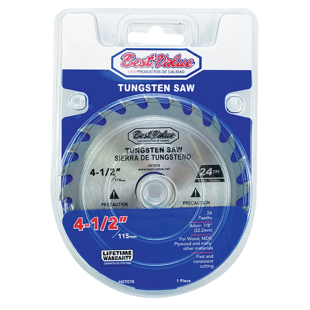 4 1/2" CIRCULAR SAW BLADE 18T