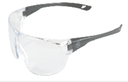 GRAY SAFETY GLASSES CLEAR AF LENS