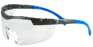 GRAY/BLUE S/GLASSES CLEAR LENS