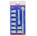 10PC SOCKET SET 1/2" DRIVE