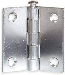 2" X 2" SQUARE HINGE ZINC