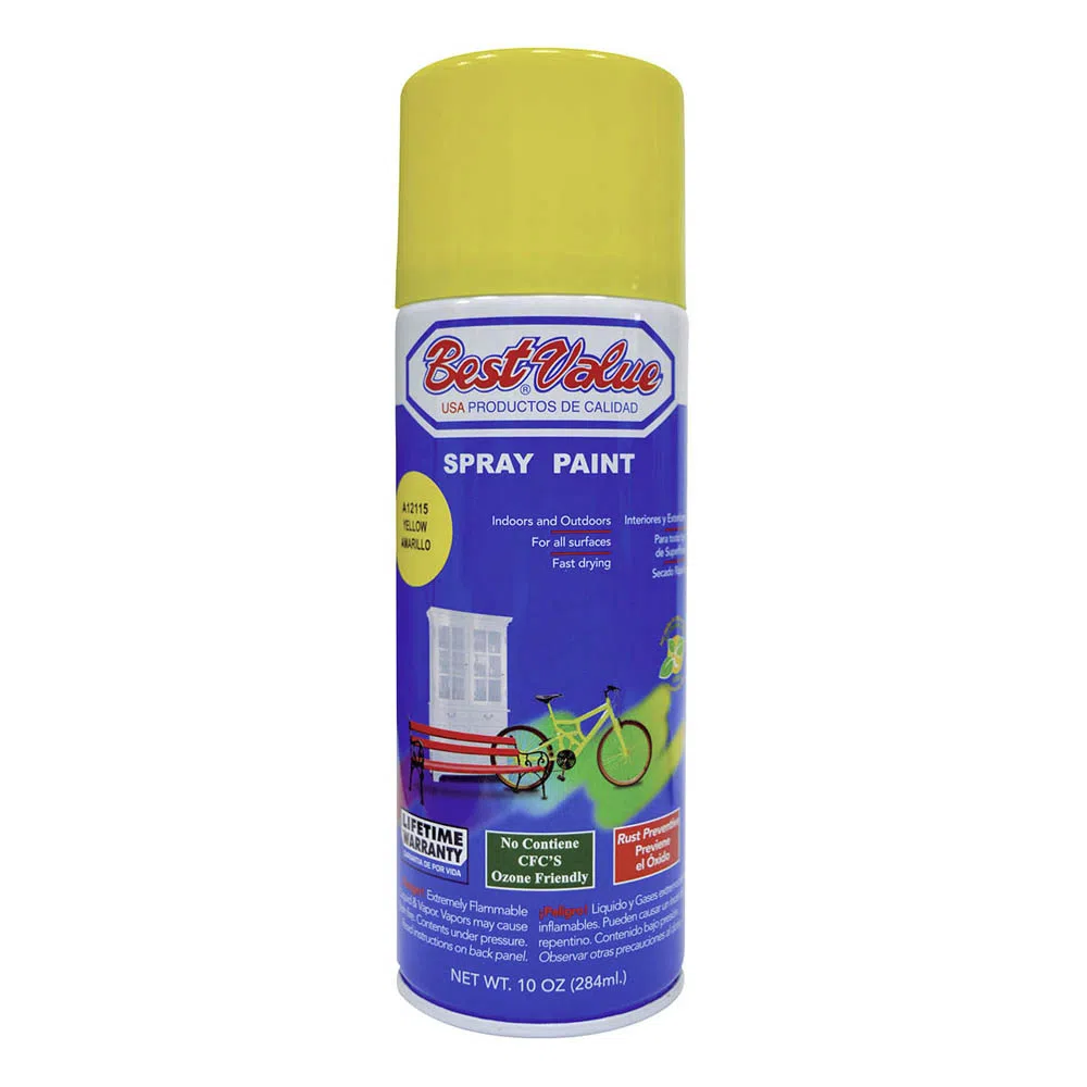 BEST VALUE SPRAY PAINT AP ART YELLOW