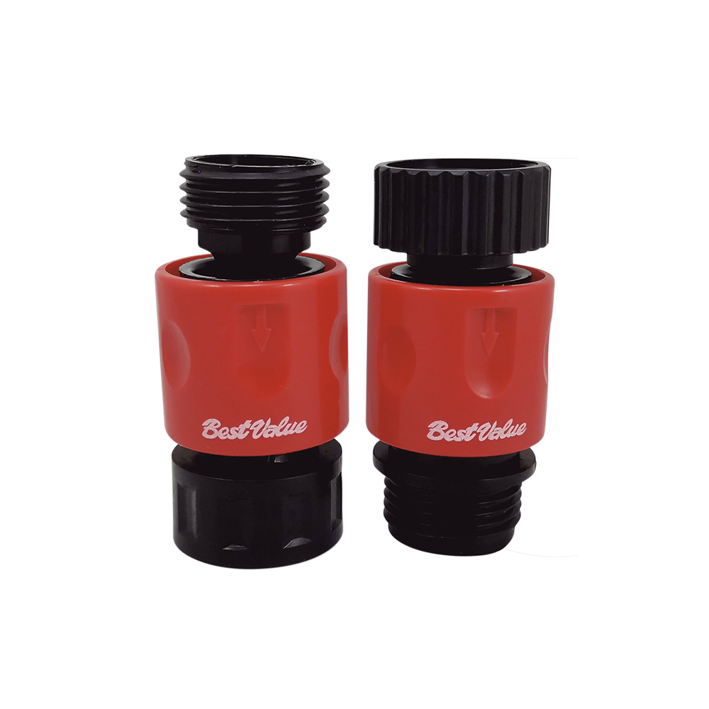 3/4'' SNAP ON HOSE CONNECTOR 2PC