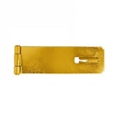 5" BRASS HASP & STAPLE