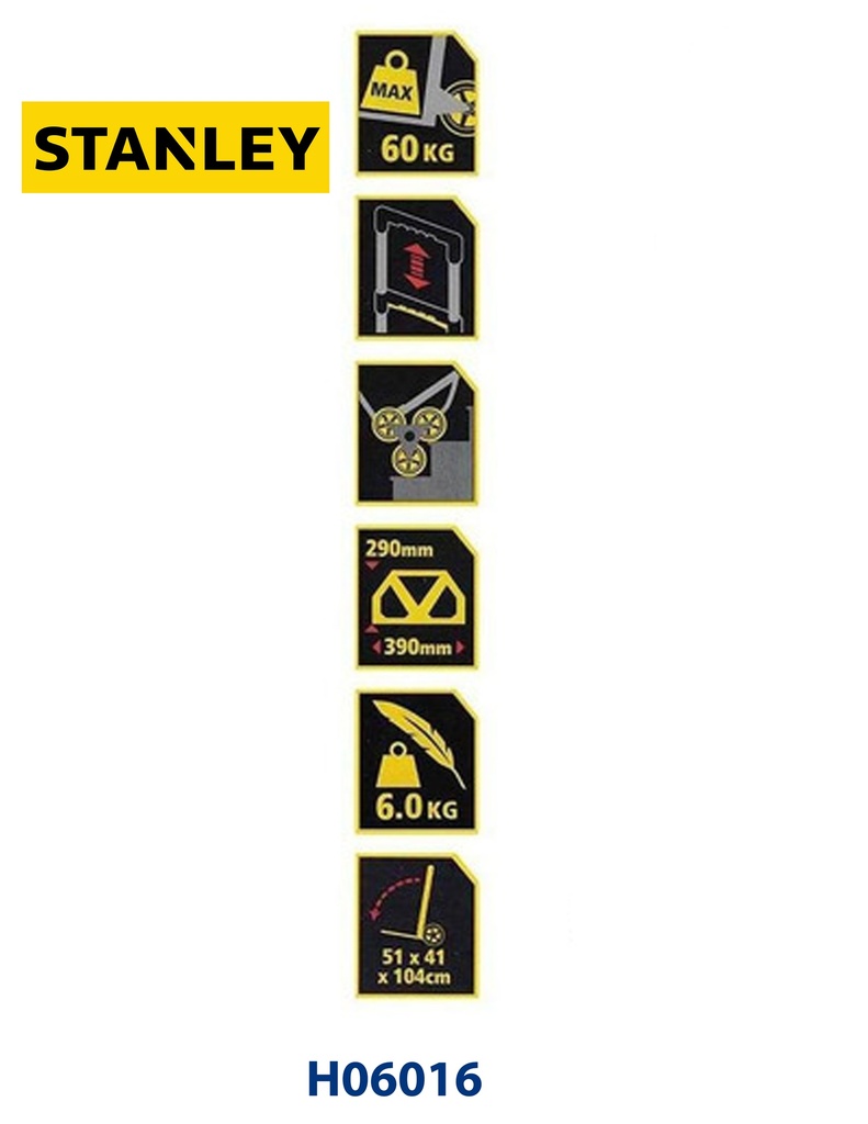 STANLEY FOLDING HAND TRUCK FT516