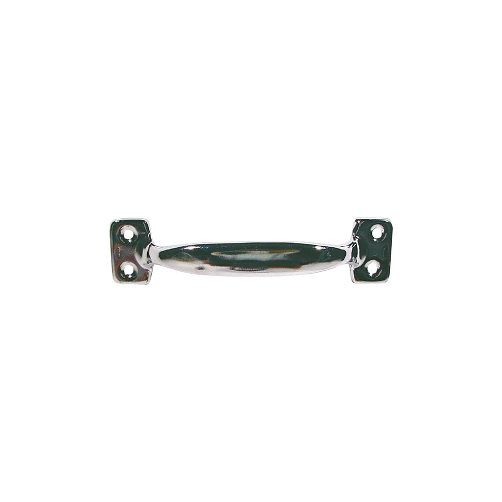 5" STEEL PULL CHROME