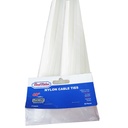 48" NYLON CABLE TIES NATURAL 50PC