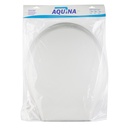 TOILET SEAT WHITE SHORT AQUINA