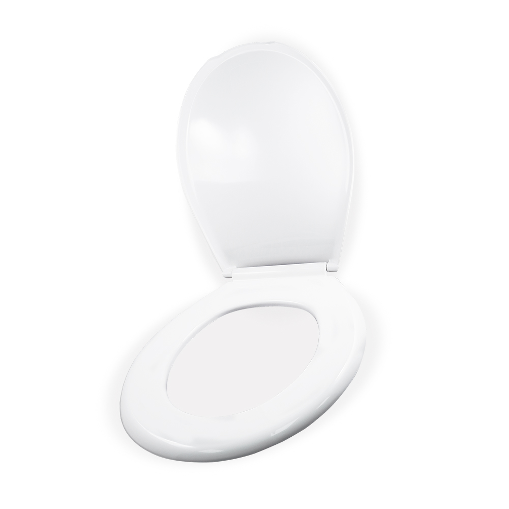 TOILET SEAT WHITE SHORT AQUINA