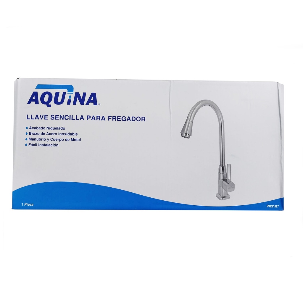 KITCHEN FAUCET AQUINA NICKEL