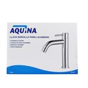 SINGLE LAVATORY FAUCET AQUINA CHROME