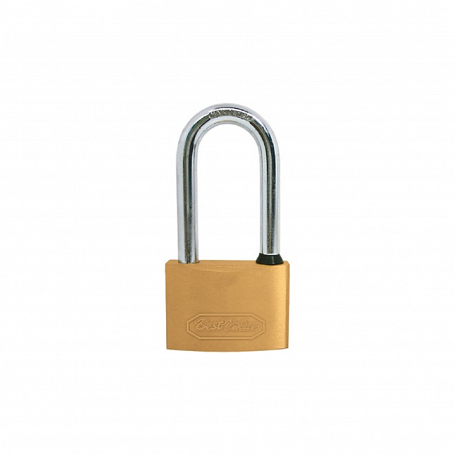 50MM LONG SHACK BRASS PADLOCK