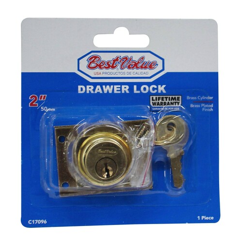 2" DRAWER LOCK AB 50mm