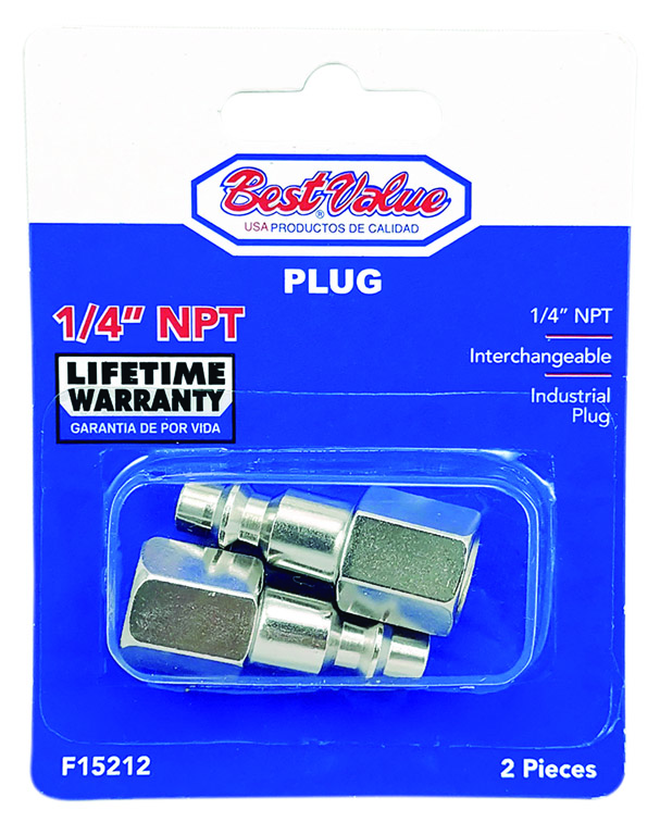 1/4" FEMALE INTERCHANGEABLE PLUG (2PCS)