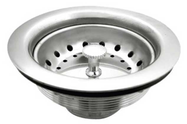 4 1/2" BASKET STRAINER METAL