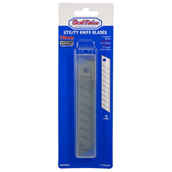 4" UTILITY KNIFE BLADES