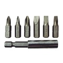 7PCS SCREWDRIVER BIT SET