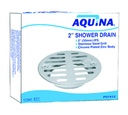 2" METAL SHOWER DRAIN AQUINA