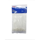 4" NYLON CABLE TIES NATURAL 100PC