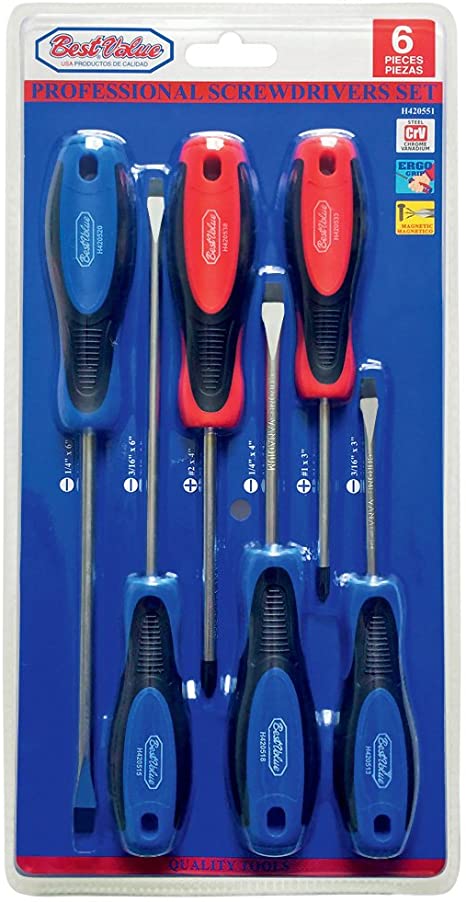 6PC SCREWDRIVER SET