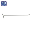 8" PEG HOOK (10 pack)