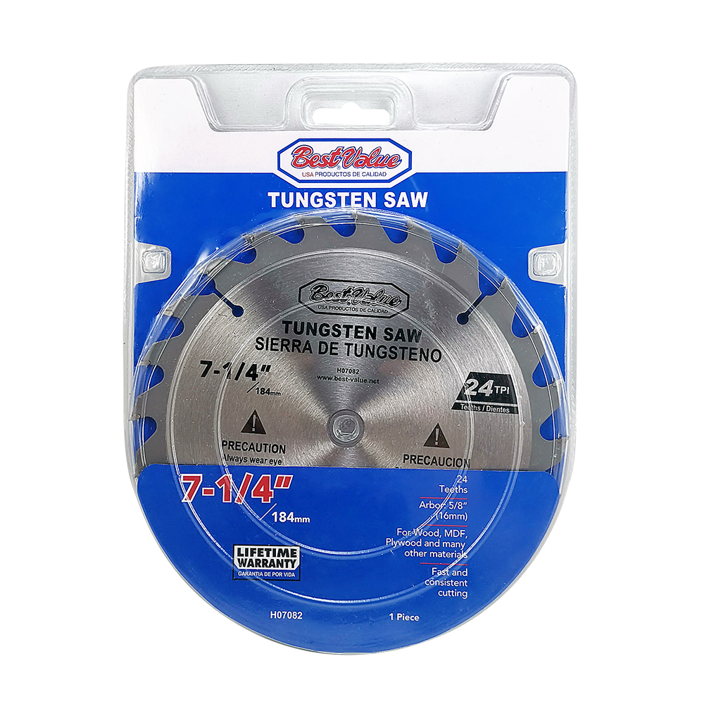 7 1/4" CIRCULAR SAW BLADE 24T