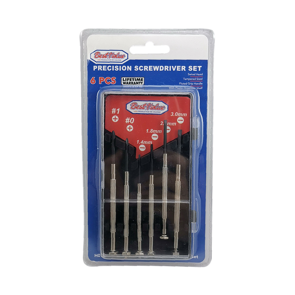 6PC PRECISION SCREWDRIVER SET