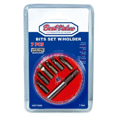 7PCS SCREWDRIVER BIT SET