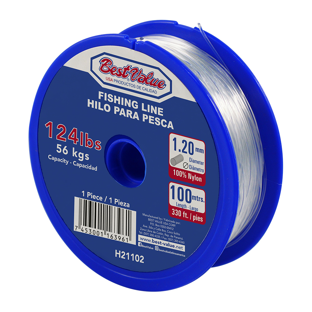 100M NYLON LINE (1.20MM-124LBS)