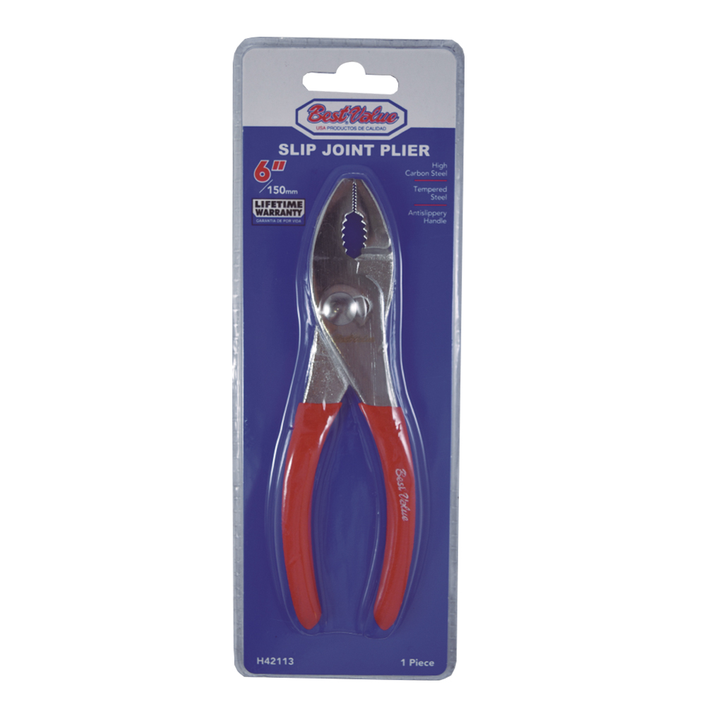 6" SLIP JOINT PLIERS