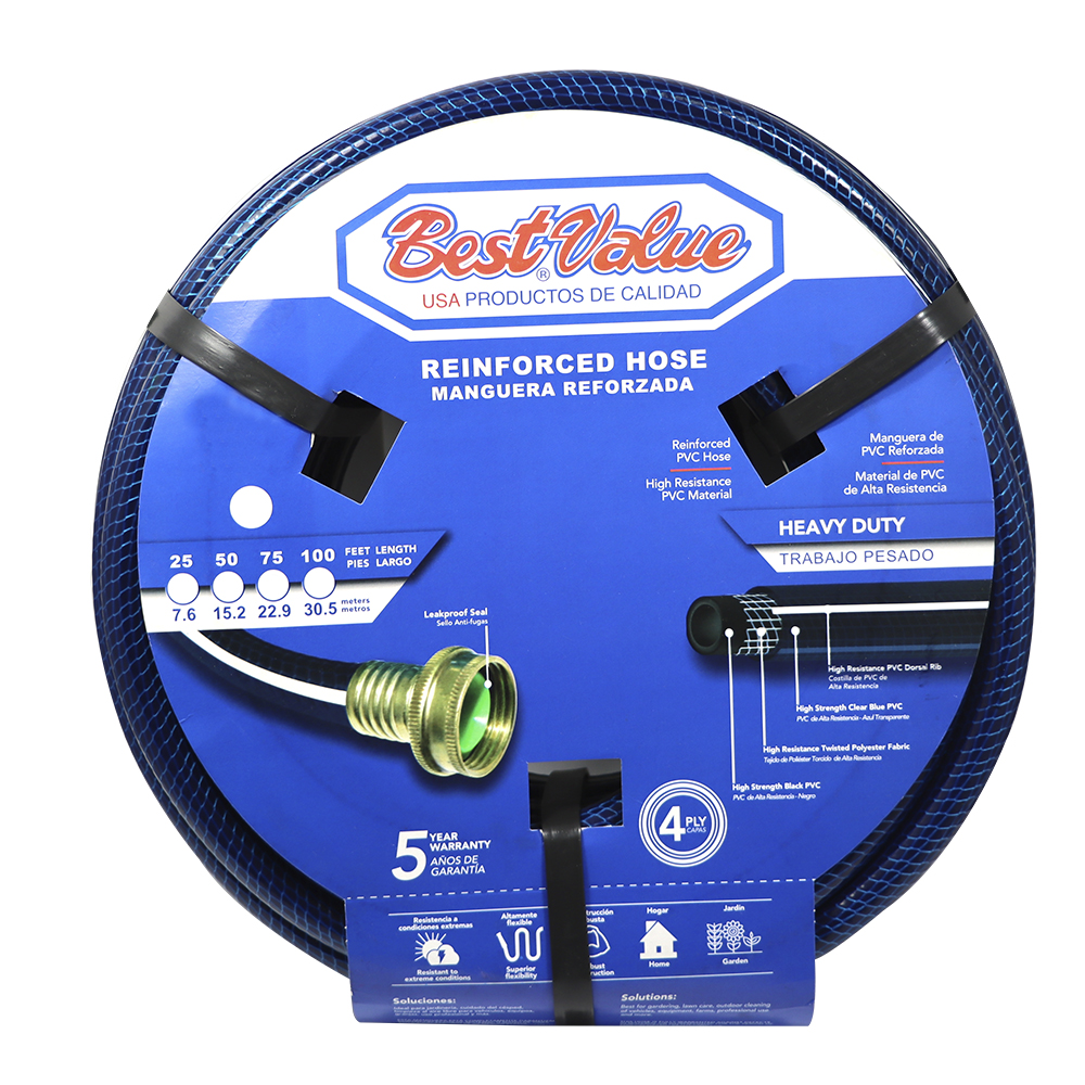 5/8" x 50FT 4 PLY GARDEN HOSE