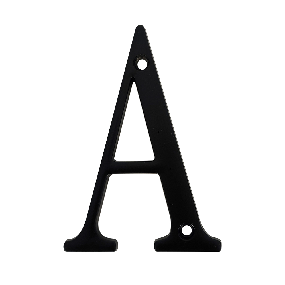 BLACK HOUSE LETTER "A"