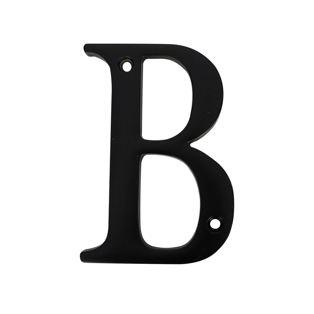 BLACK HOUSE LETTER "B"