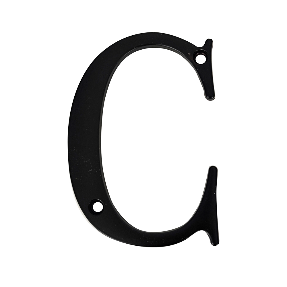 BLACK HOUSE LETTER "C"