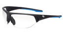 BLACK/BLUE S/GLASSES CLEAR LENS