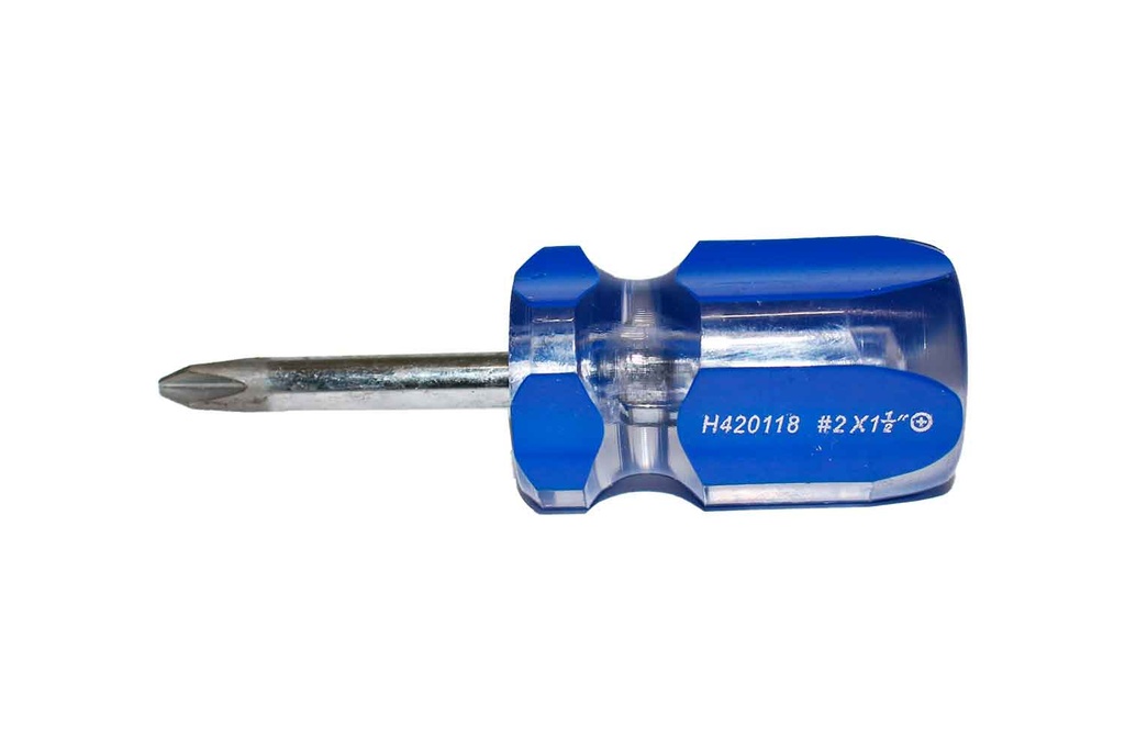 STUBBY SCREWDRIVER SET 4PCS