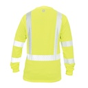 GE HI-VIS W/REFLECTIVE LONG SLEEVE SHIRT LARGE