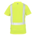 GE HI-VIS YW & BK W/REFLECTIVE SHORT SLEEVE SHIRT 2XL