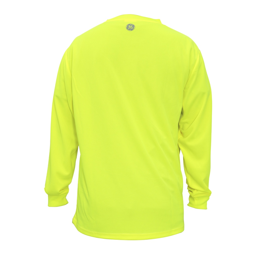 GE HIGH VISIBILTY LONG SLEEVE SHIRT SMALL