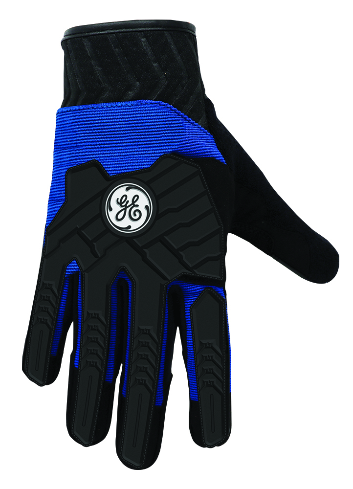 GE IMPACT RESISTANT MECHANIC GLOVES LARGE