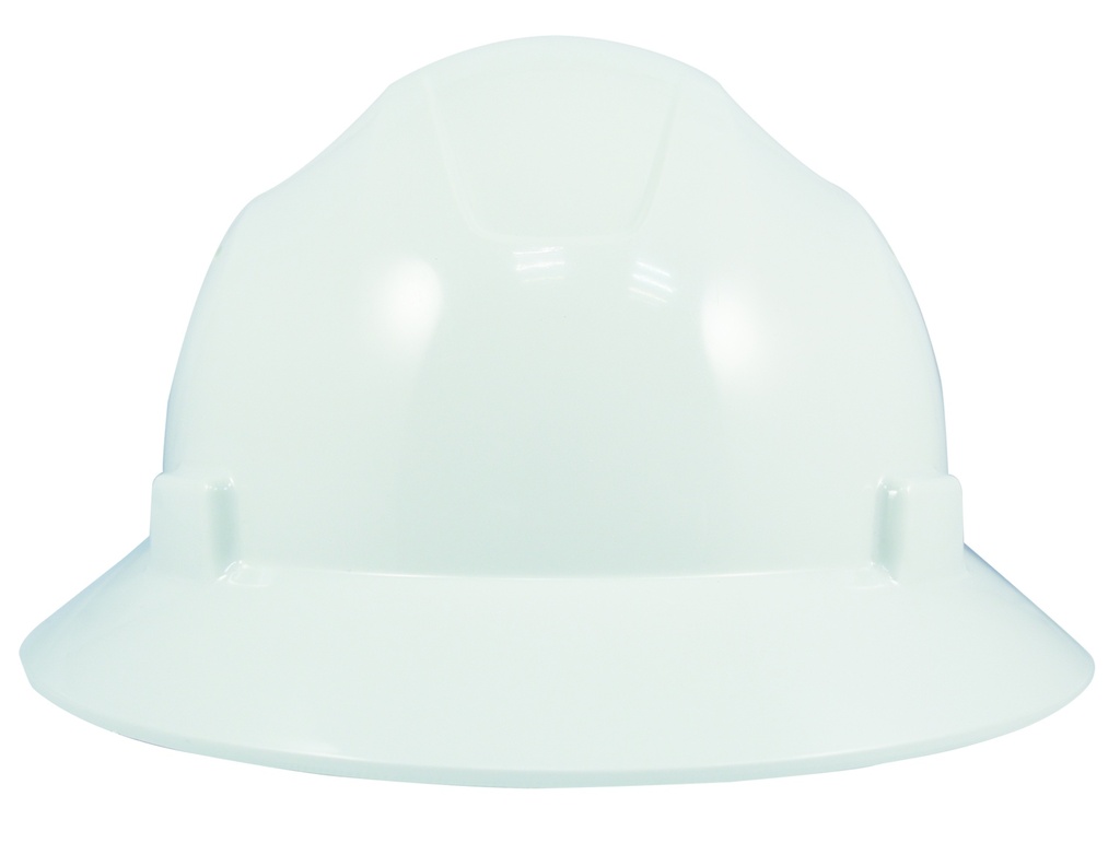 GE FULL BRIM HARD HAT  WHITE