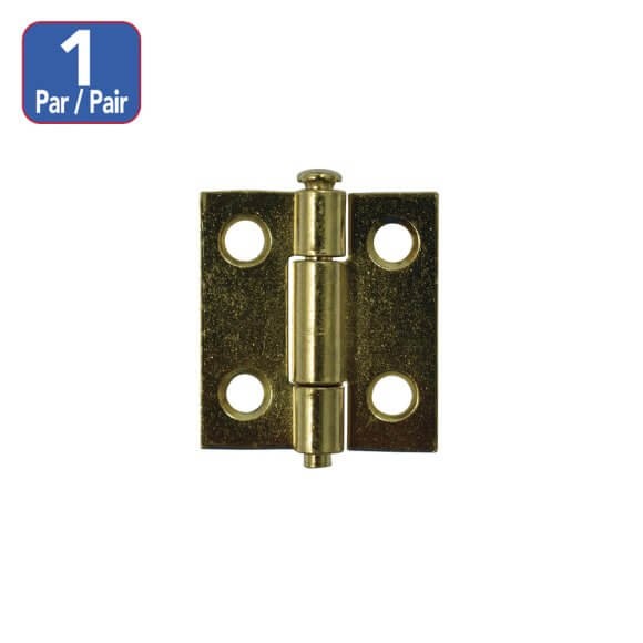 1 1/2" NARROW BRASS HINGE