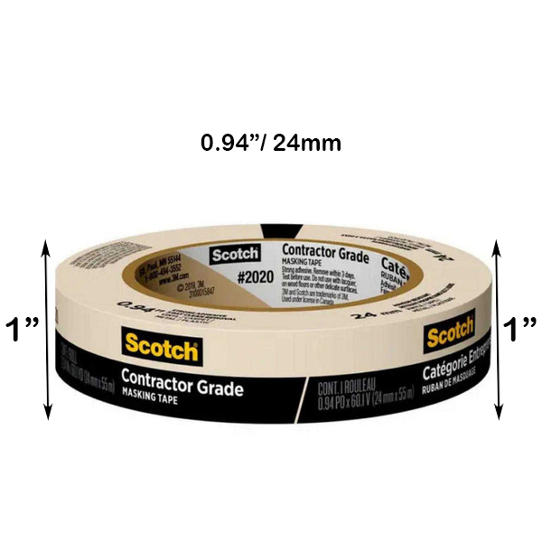 1" 3M MASKING TAPE