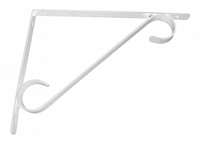 COLONIAL BRACKET WHITE 91/2x12