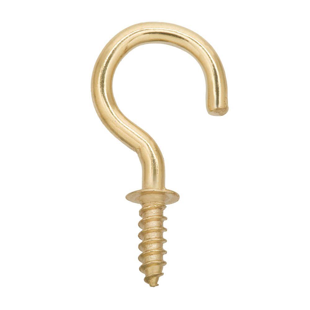 1-1/2" CUP HOOK BRASS